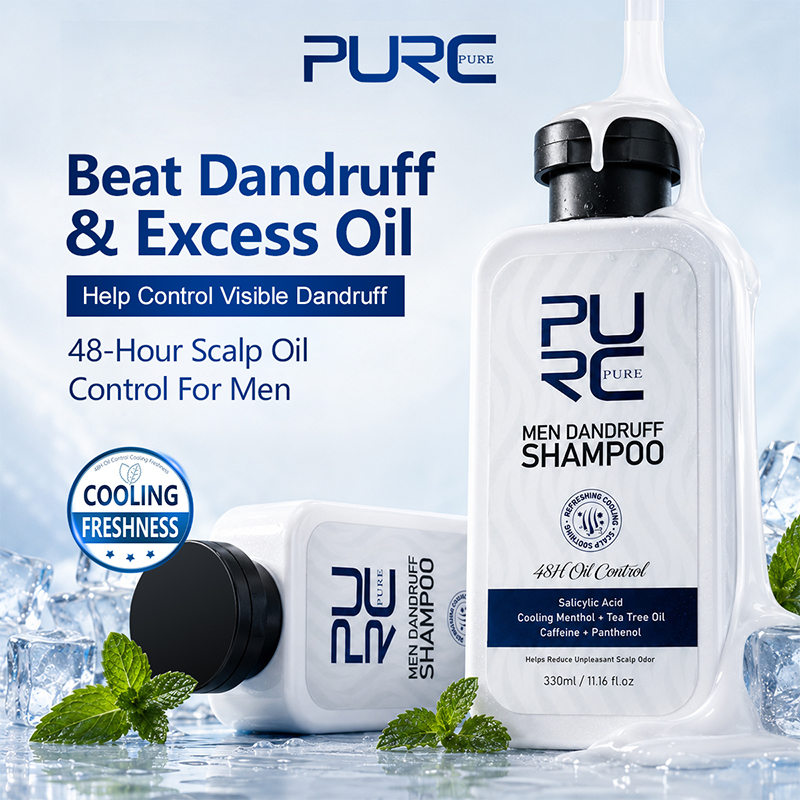 PURC 남성용 비듬 방지 샴푸 살리실산 티트리 오일  - Hair Care Dandruff 리뷰 및 가격